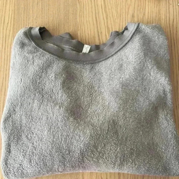 🆕 Free People Movement Storm Grey Kelly Oversize Sweater Top S🆕 - Picture 11 of 16